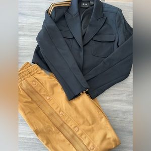 ADIDAS X IVY PARK Crop Suit Jacket & track Pants